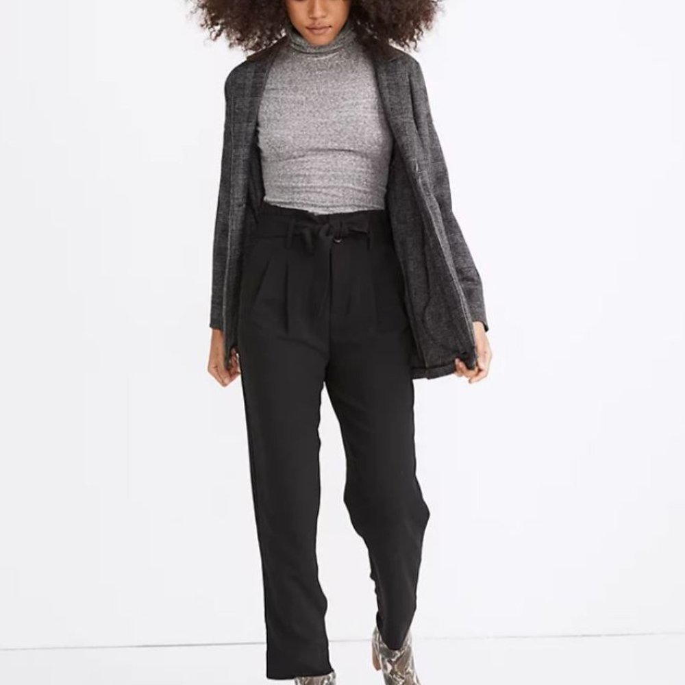 NWT Madewell Drapey Paperbag Pants